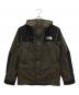 THE NORTH FACE（ザ ノース フェイス）の古着「マウンテンジャケット」｜ブラウン×ブラック