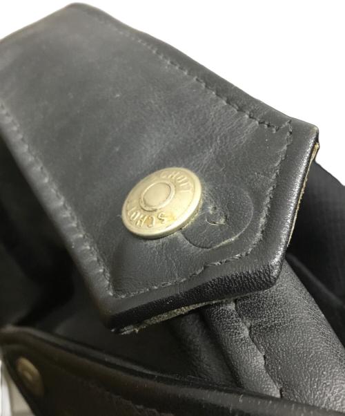 Schott（ショット）Schott (ショット) ダブルライダースジャケット ブラック サイズ:40の古着・服飾アイテム