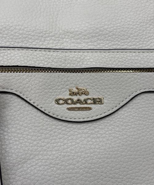 COACH（コーチ）COACH (コーチ) 2WAYショルダーバッグ ホワイトの古着・服飾アイテム