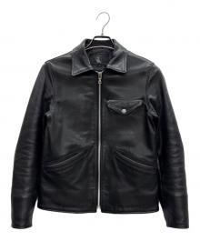 Hysteric Glamour（ヒステリックグラマー）の古着「レザージャケット」｜ブラック