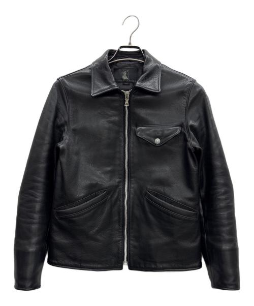 Hysteric Glamour（ヒステリックグラマー）Hysteric Glamour (ヒステリックグラマー) レザージャケット ブラック サイズ:smallの古着・服飾アイテム