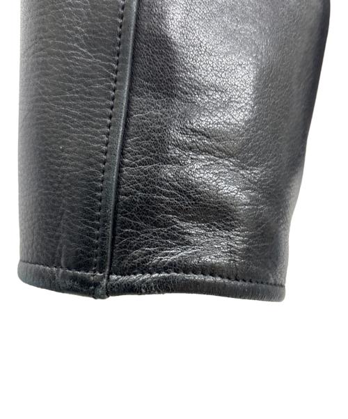 Hysteric Glamour（ヒステリックグラマー）Hysteric Glamour (ヒステリックグラマー) レザージャケット ブラック サイズ:smallの古着・服飾アイテム