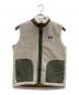 Patagonia（パタゴニア）の古着「ベスト」｜ベージュ×グリーン