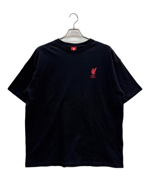 417 by EDIFICE（417 バイ エディフィス）417 by EDIFICE (417 バイ エディフィス) Tシャツ ブラック×レッド サイズ:XL 未使用品の古着・服飾アイテム