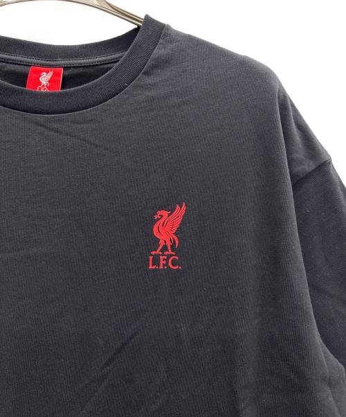 417 by EDIFICE（417 バイ エディフィス）417 by EDIFICE (417 バイ エディフィス) Tシャツ ブラック×レッド サイズ:XL 未使用品の古着・服飾アイテム