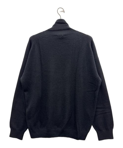 cash&barba（キャッシュ&バルバ）cash&barba (キャッシュ&バルバ) モンゴリアンカシミヤ タートルネック ブラック サイズ:4の古着・服飾アイテム