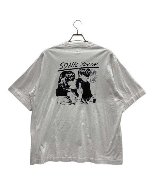 blurhms ROOTSTOCK（ブラームスルーツストック）blurhms ROOTSTOCK (ブラームスルーツストック) Tシャツ ホワイト×ブラック サイズ:表記無しの古着・服飾アイテム