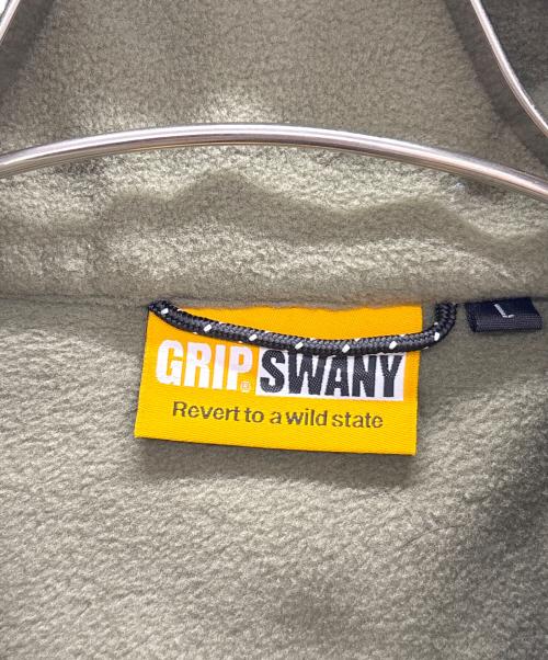 GRIP SWANY（グリップスワニー）GRIP SWANY (グリップスワニー) ジャケット カーキ×ブラック サイズ:Lの古着・服飾アイテム