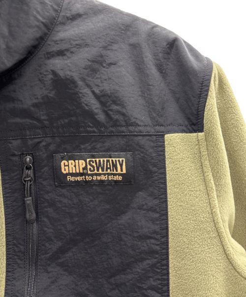 GRIP SWANY（グリップスワニー）GRIP SWANY (グリップスワニー) ジャケット カーキ×ブラック サイズ:Lの古着・服飾アイテム