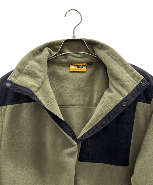 GRIP SWANY（グリップスワニー）GRIP SWANY (グリップスワニー) ジャケット カーキ×ブラック サイズ:Lの古着・服飾アイテム