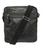 GUCCIグッチ）の古着「GGスプリームショルダーバッグ」｜ブラック
