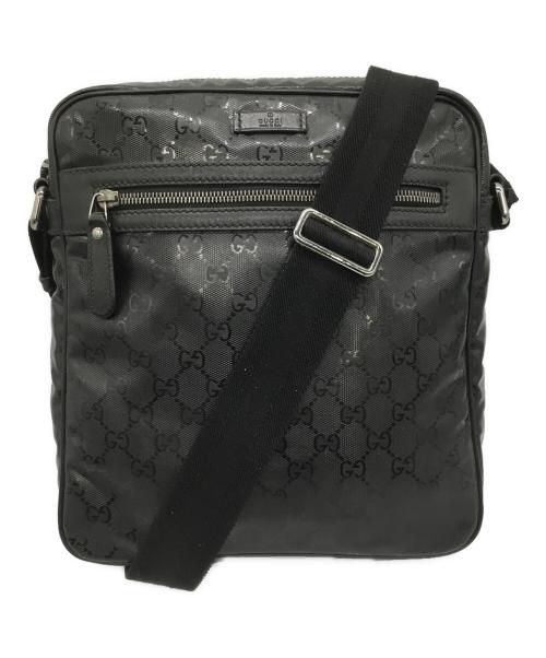 GUCCI（グッチ）GUCCI (グッチ) GGスプリームショルダーバッグ ブラックの古着・服飾アイテム