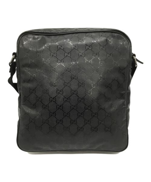 GUCCI（グッチ）GUCCI (グッチ) GGスプリームショルダーバッグ ブラックの古着・服飾アイテム