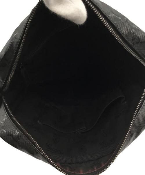 GUCCI（グッチ）GUCCI (グッチ) GGスプリームショルダーバッグ ブラックの古着・服飾アイテム