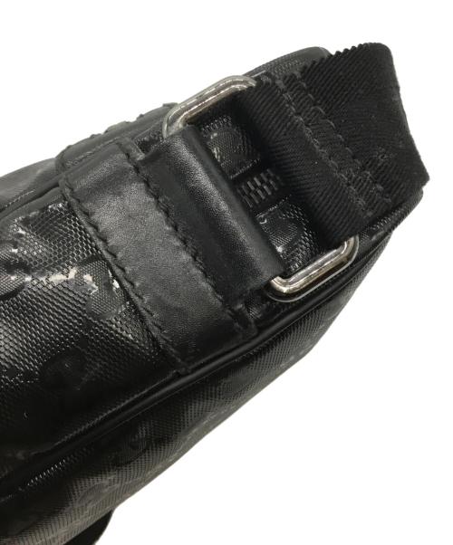 GUCCI（グッチ）GUCCI (グッチ) GGスプリームショルダーバッグ ブラックの古着・服飾アイテム