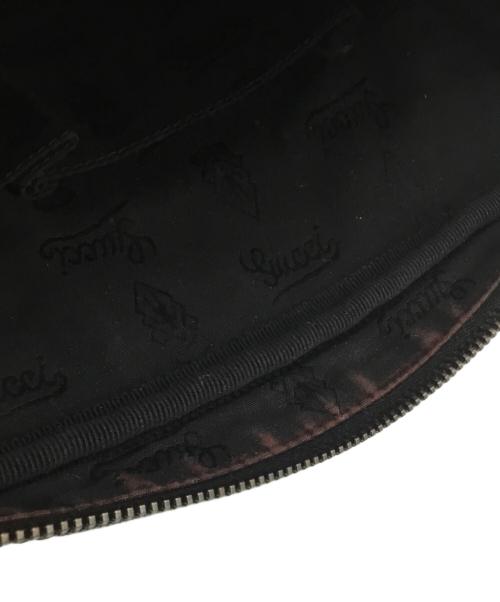 GUCCI（グッチ）GUCCI (グッチ) GGスプリームショルダーバッグ ブラックの古着・服飾アイテム