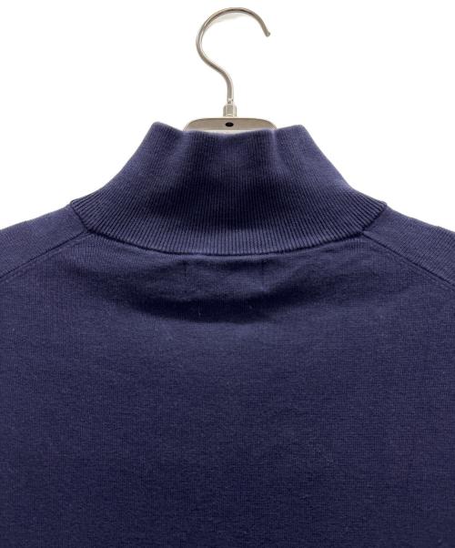 POLO RALPH LAUREN（ポロ・ラルフローレン）POLO RALPH LAUREN (ポロ・ラルフローレン) ハーフジップ刺繍スウェット ネイビー サイズ:Mの古着・服飾アイテム