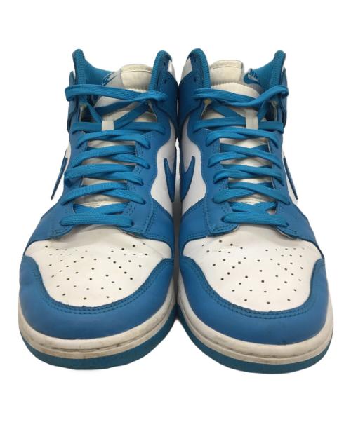 NIKE（ナイキ）NIKE (ナイキ) Dunk High Retro (ダンク ハイ レトロ) ブルー×ホワイト サイズ:27.5の古着・服飾アイテム