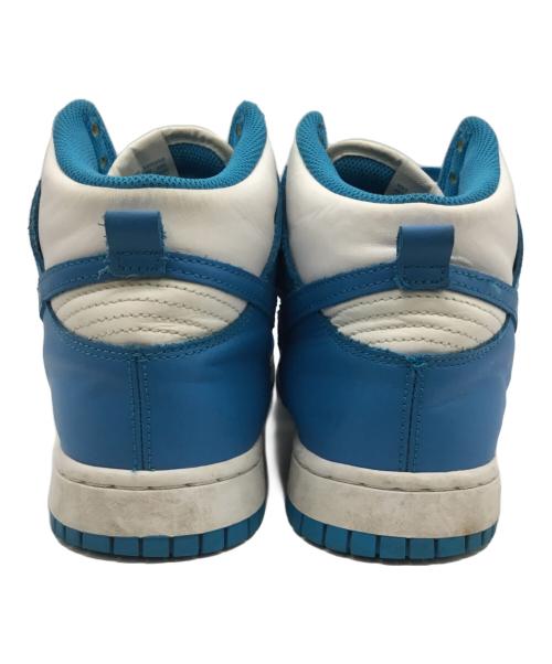 NIKE（ナイキ）NIKE (ナイキ) Dunk High Retro (ダンク ハイ レトロ) ブルー×ホワイト サイズ:27.5の古着・服飾アイテム