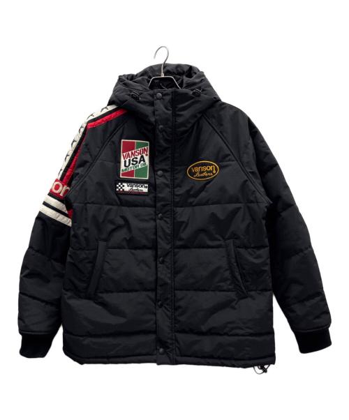 VANSON（バンソン）VANSON (バンソン) 中綿ジャケット ブラック サイズ:XXLの古着・服飾アイテム
