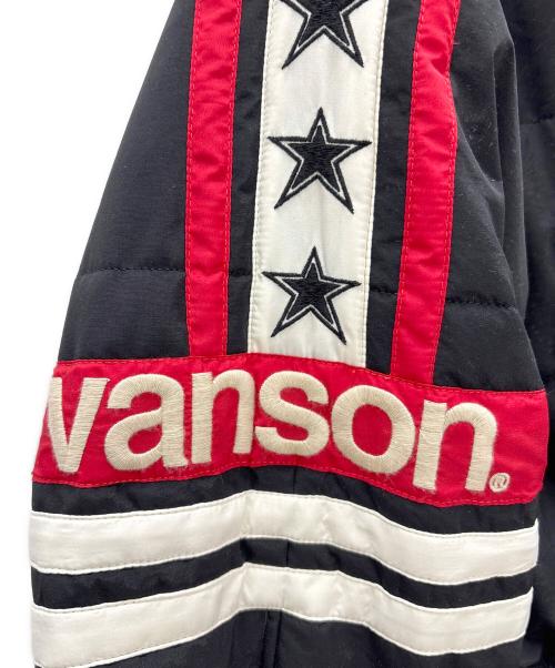 VANSON（バンソン）VANSON (バンソン) 中綿ジャケット ブラック サイズ:XXLの古着・服飾アイテム