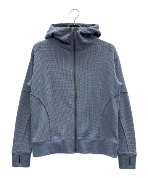 PARANOID（パラノイド）PARANOID (パラノイド) ワッフルサーマルパーカー ライトブルー サイズ:Sの古着・服飾アイテム