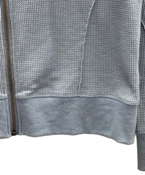 PARANOID（パラノイド）PARANOID (パラノイド) ワッフルサーマルパーカー ライトブルー サイズ:Sの古着・服飾アイテム