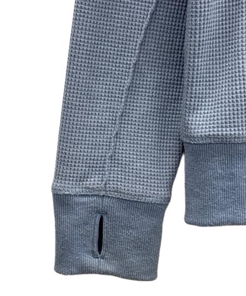 PARANOID（パラノイド）PARANOID (パラノイド) ワッフルサーマルパーカー ライトブルー サイズ:Sの古着・服飾アイテム