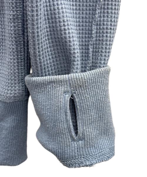 PARANOID（パラノイド）PARANOID (パラノイド) ワッフルサーマルパーカー ライトブルー サイズ:Sの古着・服飾アイテム