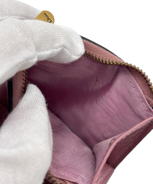 Christian Dior（クリスチャン ディオール）Christian Dior (クリスチャン ディオール) 3つ折り財布 ピンクの古着・服飾アイテム