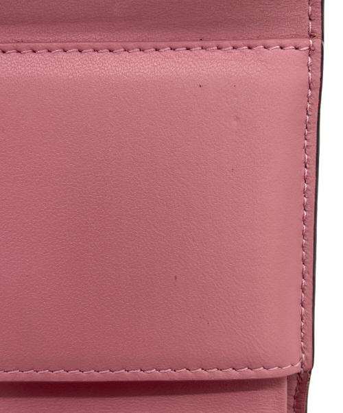 Christian Dior（クリスチャン ディオール）Christian Dior (クリスチャン ディオール) 3つ折り財布 ピンクの古着・服飾アイテム