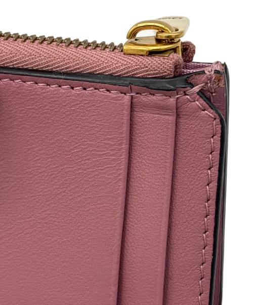 Christian Dior（クリスチャン ディオール）Christian Dior (クリスチャン ディオール) 3つ折り財布 ピンクの古着・服飾アイテム