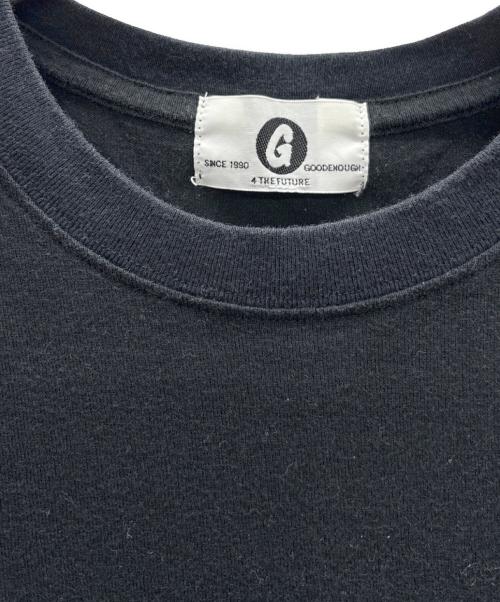 GOODENOUGH（グッドイナフ）GOODENOUGH (グッドイナフ) ECFAMILY バックプリントTシャツ ブラック×ホワイト サイズ:Sの古着・服飾アイテム
