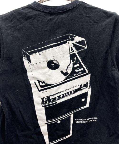 GOODENOUGH（グッドイナフ）GOODENOUGH (グッドイナフ) ECFAMILY バックプリントTシャツ ブラック×ホワイト サイズ:Sの古着・服飾アイテム