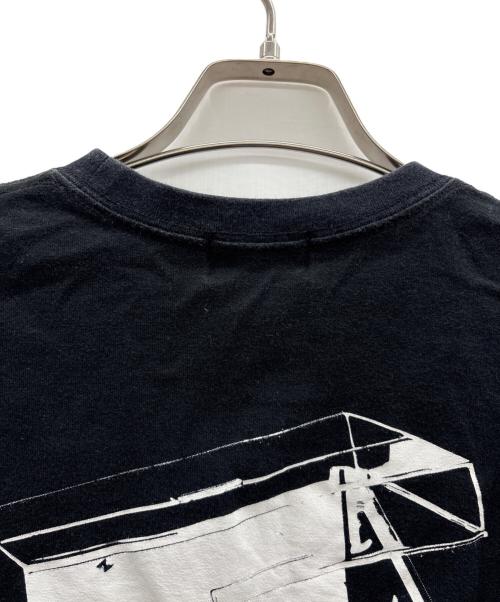 GOODENOUGH（グッドイナフ）GOODENOUGH (グッドイナフ) ECFAMILY バックプリントTシャツ ブラック×ホワイト サイズ:Sの古着・服飾アイテム