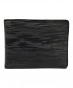 LOUIS VUITTONルイ ヴィトン）の古着「2つ折り財布」｜ブラック