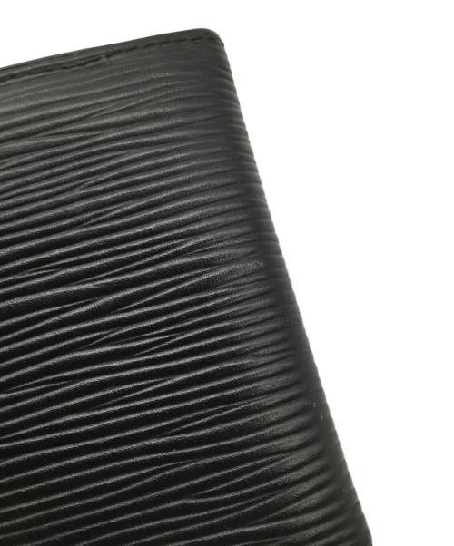 LOUIS VUITTON（ルイ ヴィトン）LOUIS VUITTON (ルイ ヴィトン) 2つ折り財布 ブラックの古着・服飾アイテム