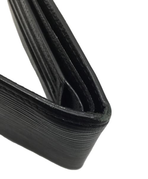 LOUIS VUITTON（ルイ ヴィトン）LOUIS VUITTON (ルイ ヴィトン) 2つ折り財布 ブラックの古着・服飾アイテム