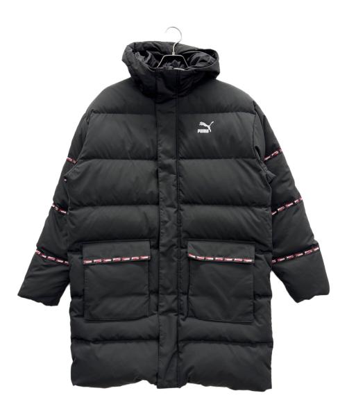 PUMA（プーマ）PUMA (プーマ) ダウンコート ブラック サイズ:Mの古着・服飾アイテム