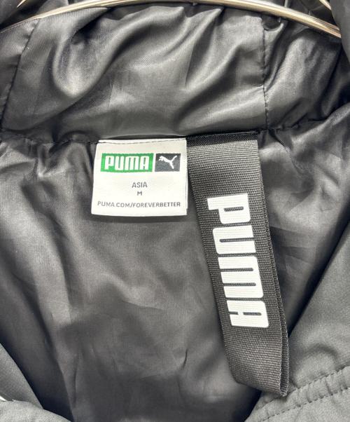 PUMA（プーマ）PUMA (プーマ) ダウンコート ブラック サイズ:Mの古着・服飾アイテム