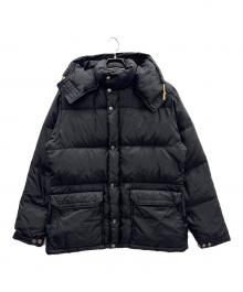SUGAR CANE（シュガーケーン）の古着「フード付きリップストップダウンジャケット」｜ブラック