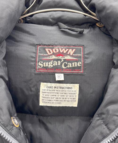SUGAR CANE（シュガーケーン）SUGAR CANE (シュガーケーン) フード付きリップストップダウンジャケット ブラック サイズ:XLの古着・服飾アイテム