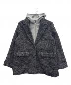 Mila Owenミラオーウェン）の古着「フーデッドジャケット」｜ブラック