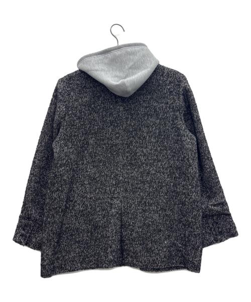 Mila Owen（ミラオーウェン）Mila Owen (ミラオーウェン) フーデッドジャケット ブラック サイズ:1 未使用品の古着・服飾アイテム