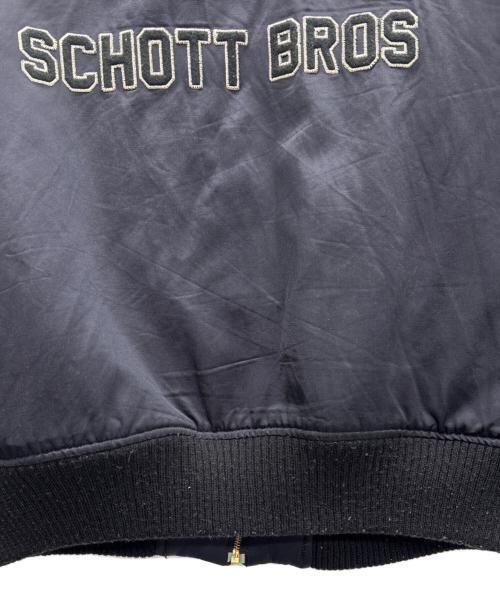 Schott（ショット）Schott (ショット) ブルゾン ブラック サイズ:XLの古着・服飾アイテム