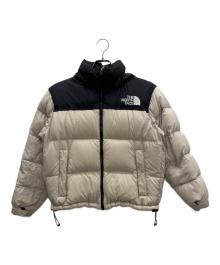 THE NORTH FACE（ザ ノース フェイス）の古着「ヌプシ ダウンジャケット」｜アイボリー