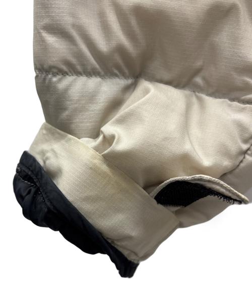 THE NORTH FACE（ザ ノース フェイス）THE NORTH FACE (ザ ノース フェイス) ヌプシ ダウンジャケット アイボリー サイズ:Mの古着・服飾アイテム