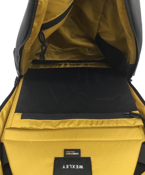 WEXLEY（ウェクスレイ）WEXLEY (ウェクスレイ) リュック ブラック×イエロー 未使用品の古着・服飾アイテム