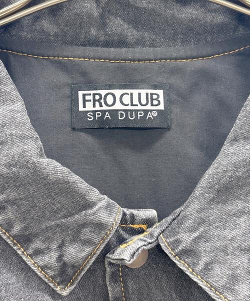 FREAK'S STORE（フリークスストア）FREAK'S STORE (フリークスストア) デニムジャケット グレー×ブラック サイズ:Lの古着・服飾アイテム