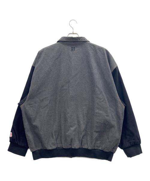 FREAK'S STORE（フリークスストア）FREAK'S STORE (フリークスストア) デニムジャケット グレー×ブラック サイズ:Lの古着・服飾アイテム